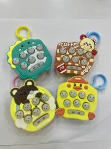 Llavero de máquina Gopher,colgante de bolsa, una buena opción para entretenimiento y descompresión, como regalo.Por 1 pieza - verde - Ver 2