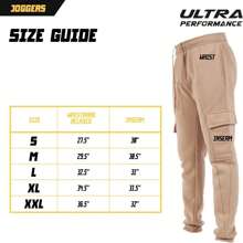 Ultra Performance 3 Pack Mens Sweatpants, Fleece Cargo Joggers For Men With Pockets - Black / Khaki / Green Camo - View 2