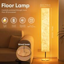 1 Soft Light Floor Lamp, 60 "Minimalist Design, USB Modern Ultra-Thin Warm Light 3000K LED Special Fabric Sunshade Table Lamp, Suitable For Living Room And Bedroom New Year Gifts Valentine's Day Gifts