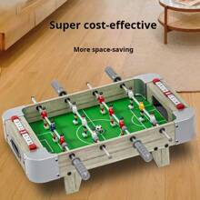 Tischkicker Spiel, interaktives Tischfußballspiel für zwei Spieler, unterhaltsamer Schreibtisch Fußballtisch, Geburtstaggeschenk, Partyspiel geeignet für verschiedene Anlässe