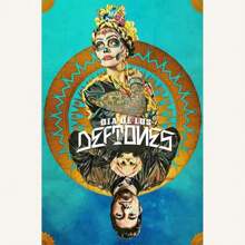 1pc Wall Arts Posters Optional Frame Retro Band Poster Classic Music Album Around The Fur/Rhinestone Eyes Canvas Painting Wall Pictures Home Decor Fans Gift Pop