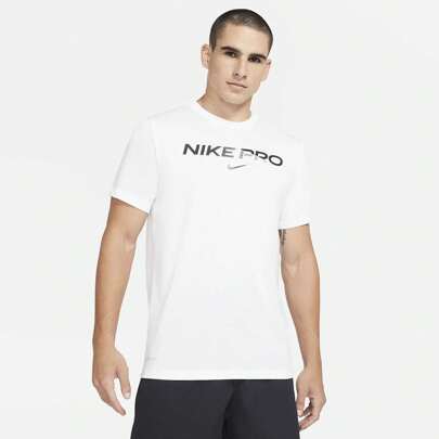 Nike Pro Mens T Shirt Dry Fit Training Gym Short Sleeve Sports Activewear Tee