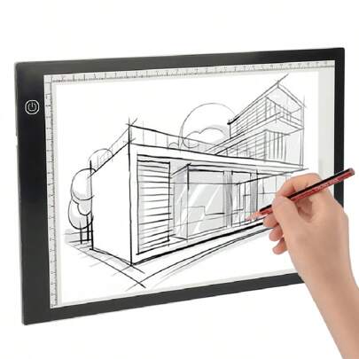Magnetische A4-Leuchttafel mit präzise einstellbarer Helligkeit LED Ultraleichtes Pad mit Kabel Zeichenbrett