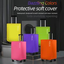 1pc Stretch Luggage Cover Suitcase Cover For 20-30 Inch Suitcases, Luggage Protective Cover Luggage Travel Protective Cover Bag For School School Accessories School Stuff