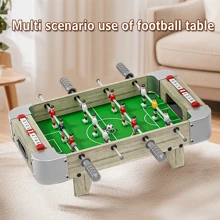 Tischkicker Spiel, interaktives Tischfußballspiel für zwei Spieler, unterhaltsamer Schreibtisch Fußballtisch, Geburtstaggeschenk, Partyspiel geeignet für verschiedene Anlässe