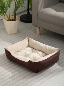 Hollypet 1 pieza Cama para mascotas para perros y gatos pequeños, nido de mascota lavable, cómodo y antideslizante, apta para gatos y perros pequeños y medianos, para todas las estaciones