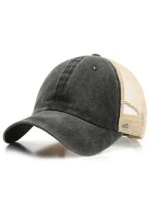 Una gorra de béisbol con la parte trasera de malla calada, lo que le permite personalizar marcas de texto únicas que son verdaderamente exclusivas y pertenecen solo a usted. - A - Ver 15