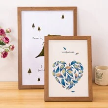 SURELIFE 1/3 piezas Marco de madera MDF de 30X40cm (A4) para decoración del hogar, dormitorio y sala de estar. Marcos de fotos y cuadros para colocar sobre mesa o colgar en la pared.