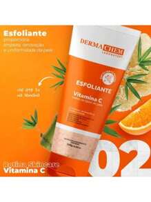 Skin Lightening Facial Scrub With Vitamin C 100ml - Clear - View 2