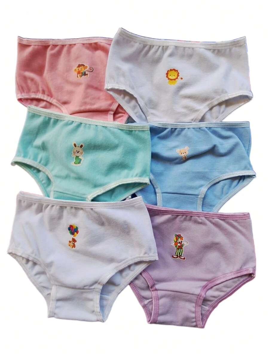 6-Piece Set Of Underwear For Girls