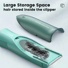 ENSSU Máquina de cortar cabelo elétrica - Máquina de cortar cabelo silenciosa, Aparador de cabelo infantil | Máquina de cortar cabelo elétrica recarregável sem fio para bebês, Aparadores de cabelo à prova d'água e silenciosos, Corte de cabelo potente para crianças