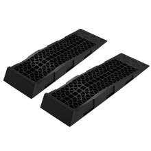 YUNRUX 2x Car Ramps, Plastic Ramp, Loading Ramp, Vehicle Ramp, Car Loading Ramp, Plastic Ramp, 2x Up To 245 Wheels, Extra Wide, 7250kg, Pair, 3T