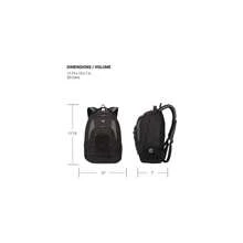 SwissGear 1186 Travel Gear Lightweight Bungee Backpack - Black/Grey1 - View 5