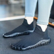 Barefoot Magic Claw Five Finger Shoes Home Essentials Sock Shoes Multi-Purpose & Ultra-Portable Water Footwear - Black - View 2