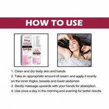 EELHOE Female Body Care Cream Relieves Mood Swings Female Menopause Fatigue Repair Cream 100ml