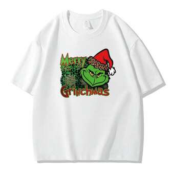 1pc Christmas Iron-On Transfer,DIY T-Shirt Printing,Fashion Heat Transfer Patch Decoration,Birthday And Holiday Gifts,Clothing Decoration (T-Shirt Not Included),Christmas Gifts