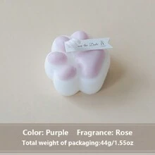 1 件手工制作的猫爪香味蜡烛 - 高品质石蜡：35 克/1.23 盎司重量，室内/室外使用，单芯，香味浓郁，手工制作，适合任何场合的完美礼物 - 彩色 - 查看 10