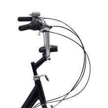 YUNRUX 24-calowy trójkołowy rower 3-kołowy dla dorosłych, seniorów, z koszykiem na zakupy, trójkołowy rower dla dorosłych, 7-biegowy, składany, z koszykiem i światłem