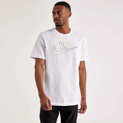 Nike M NSW Tee Club+ BRD PK HBR Sportswear Short Sleeve Crew Jersey T Shirt