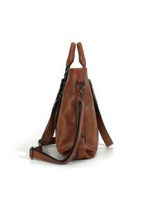 1PC Women Large Capacity Leather Tote Bag Commute Handbag Shoulder Satchel Bag Elegant - Multicolor - View 7