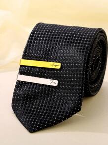 Personalized Tie Clips, Te Clips With Engraved Initials, Gifts For Groomsmen