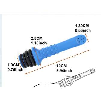 便携式个人坐浴盆喷雾器，迷你旅行奶瓶卫生清洁剂，可重复使用的温和私密清洗器，蓝色和绿色的便捷女性清洗设备，厕所或旅行用的卫生个人护理解决方案，适合所有奶瓶，设计紧凑，易于携带