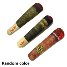 1 件随机颜色有趣的互动狗娃娃，带有雪茄设计的毛绒吱吱咀嚼娃娃，适合中小型犬的创意咀嚼娃娃 - 适合狗狗生日的酷炫可爱毛绒礼物 - 彩色 - 查看 11