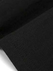 1 Piece, 100% Cotton. I Live In A Van By The Van Gogh River. I Have A Printed T-Shirt, A Casual Men's T-Shirt, A Round Neck Cotton Short-Sleeved T-Shirt, A Sports Outdoor T-Shirt, A Christmas And Thanksgiving Gift, And An Affilante. - 黑色 - 查看 3