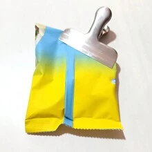 Pinzas para sujetar papeles de acero inoxidable, aptas para uso en el hogar, oficina y escuela - Multicolor - Ver 4