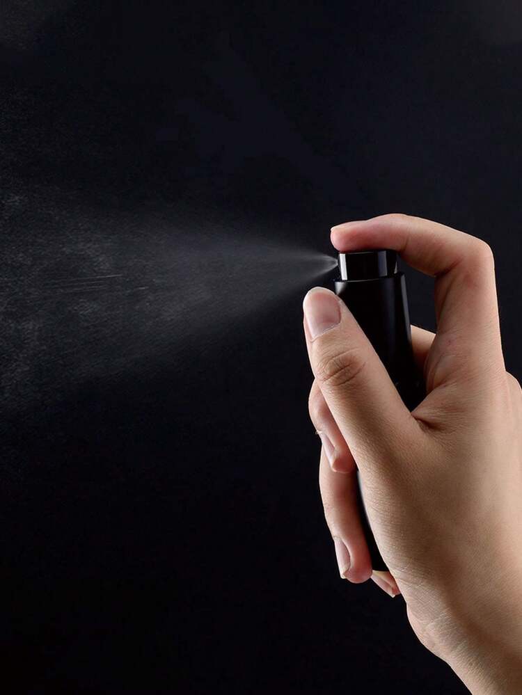 1pc Brutelle Coffee Bean Spray Bottle, Portable 10ml Rotary Mist Sprayer, Suitable For Home, Office, Travel, Dorm - Black Spray Bottle 10ml - View 5
