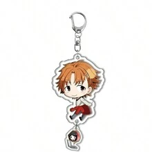 bandai Accesorio de anime Llavero acrílico de anime - Bungou Stray Dogs Lindo colgante de estilo Y2K de dibujos animados, adecuado para bolsos y llaves, regalo perfecto para fans, accesorios de cosplay, llavero de coche, bolso, mochila, pequeña joya, accesorios, regalos creativos, regalos de estudiante, accesorios de coche, colgante de bolso, accesorios escolares