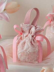 5/10 túi quà tặng tiệc Giáng sinh cao cấp bằng vải rút, túi quà tặng Lễ Tạ ơn, túi quà tặng táo đêm Giáng sinh, túi đựng kẹo Ngày lễ Ba Vua, túi đựng kẹo sinh nhật, túi đựng quà cưới, quà tặng phù dâu - Nhiều màu - Xem 8