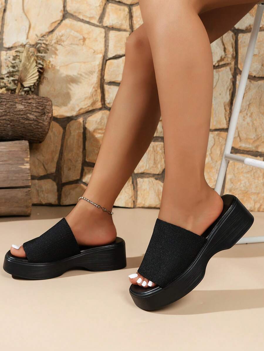 collared flare dress Sole Bliss Women's Heels - Ingrid: Black Leather US 7.5 main image 0