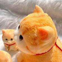 1pc (Suggest Kneading And Squeezing With Bag To Avoid Dirty Hands) Cute Orange Cat Hand-Drawn Squishy Toy, Adorable Design, Stress Relief Anytime Anywhere, Multifunctional Decor For Desk, Living Room, Office, Etc. Perfect Gift For Friends, Family Or Yourself, Add A Little Joy To Your Life, Let This Adorable Orange Cat Accompany You Every Day And Brighten Your Wonderful Moments! - Multicolor - View 7