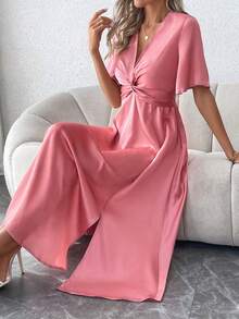 女士缎面礼服（伴娘礼服）