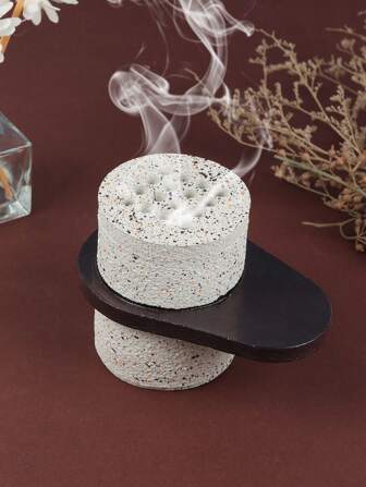 1 件套北欧树脂香炉摆件檀香香炉装饰创意客厅玄关桌面工艺品桌面摆设香薰炉