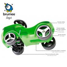 Brumée Yellow WILDEE Ride-On Car. Free Shipping In 24/48 Hours