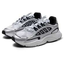 Giày thể thao thường ngày Adidas Originals OZMILLEN dành cho cả nam và nữ - Bạc kim loại/đen/trắng - Xem 3