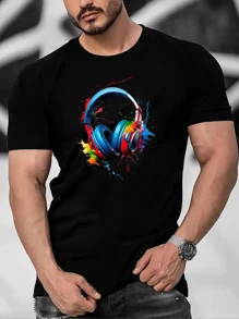 PHONE COLORS MEN'S T-SHIRT, COLORFUL GAMES, SOUND, UNISEX