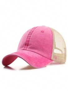 Una gorra de béisbol con la parte trasera de malla calada, lo que le permite personalizar marcas de texto únicas que son verdaderamente exclusivas y pertenecen solo a usted. - A - Ver 13