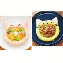 5件套可爱卡通动物造型饭团模具（颜色随机） - 彩色 - 查看 5