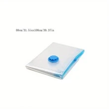 Travel Essential, Lightweight Packing Cubes, Extra Large Vacuum Storage Bags, Dust Proof Bags Organizer Organization Closet Organizer Bedroom Dorm Essentials Clothes Organizer Room School Closet Organisers Car Storage Car Accessories Car Organizer Bag For School School Accessories School Stuff - Clear - View 12