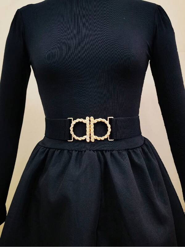 Multiple Sizes Available, Elastic Waist Belt, European & American Street Fashion, Versatile, Suitable For Dresses, Suits, Jeans, Daily Wear