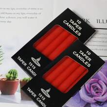 2 Boxes Of 20pcs 16cm Tall Straight Shaft Candles, Each Burning For 2 Hours Unscented, Slim Candles For Home Decor, Gifts For Friends And Women, Winter Gift, Cute Candles Suitable For Indoor/Outdoor, Emergency Lighting During Power Outage, And Decorating Weddings, Churches, Holidays, Birthday Parties And Gatherings, No Drip Cone Shaft Decorative Candles Graduation