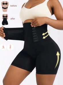 1pc Seamless Postpartum High Waist Abdomen Control Waist Lifting Shaping Pants, Yoga & Fitness Tight Seamless Workout Perfect Body Shaper,Sports Outdoor Women's High-Waisted Buttoned Hip Lifting Shapewear Tummy Control Body Shaping Panties Gym Accessories Belly Slimming Girdles, Lumbar Girdles Belly Slimming Corset