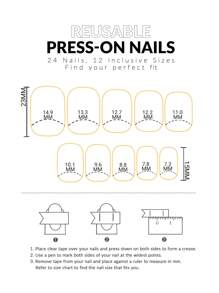Valentine's Day Nail Art, 24pcs Set Short Square Heart-Shaped Red Nail Stickers With Rhinestone Design, Acrylic False Nails Kit, Includes: 1pc Jelly Gel And 1pc Nail File - Red - View 4