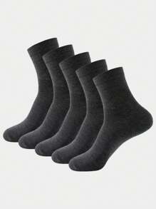 1/5 pares de calcetines medianos para mujer, estilo primavera y verano, todo a juego de unicolor, calcetines deportivos de pareja de color melódico alto