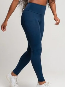 Women Sports Leggings - 藏蓝色 - 查看 3