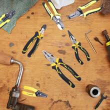 ANTSAY 3-Piece Pliers Set, 8″ Combination Pliers, 6″ Diagonal Cutting Pliers, 6″ Needle Nose Pliers Set, Portable Electrician Tools Set