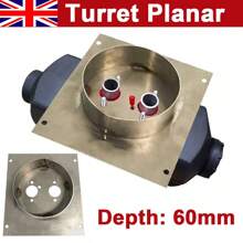 Rzctukltd 60mm Mounting Plate Stainless Steel Turret Planar For Chinese Heater UK - Silver - View 1